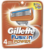 4740035687 Gillette New Fusion Cartridges Razor Blades Four Packs
