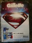 4740053375 Gillette Fusion Proglide Man Of Steel Gift Set Razor Cartridges