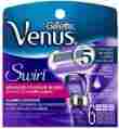 47400653405 Gillette Swirl Womens Razor Refills 6 Count 809787039889