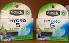 Bx006 5 Blades Refills - 2 Packs Schick 8 Razor Hydro Sensitive Shaving 4
