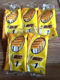 5 Packs Of Bic Normal Razors Per Pack. 25 Total Free Shipping