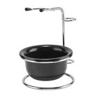 533369086847 Unbranded Mens Stainless Steel Shaving Brush Stand Holder