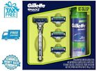570859214 Gillette New Turbo Razor Christmas Gift Set Mens 047400664128