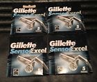 5-cartridge 5901464000221 Gillette New Sensor Excel Lot Of Packs Total