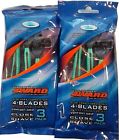 4ward 6 Free Shipping Razors 4 Head Disposable Reliashave Pivoting Blades