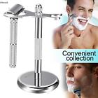 612720863973 Unbranded Stainless Steel Double Head Chrome Men Safety