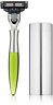 613443730139 Shave Blade Travel Razor Green