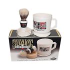 635876001501 Marvy Shaving Gift Box Soap Set Wet Mug
