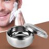6402360737376 Unbranded Stainless Steel Men Beard Shaving Soap Bowl
