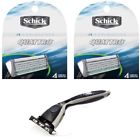 652827011822-1 Off Brand Compatible Razor Schick Quattro Refill Cartridges 652827011822