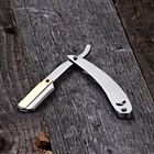 657552851293 Buzzbarber Straight Edge Razor Cutter Professional Shaver Blades