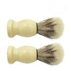 6629584 Coscosx Pig Mane Shaving Brush Stand Wood 747710435288