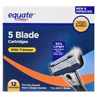 681131223355 Equate Shave With Trimmer Cartridges For Men Ct