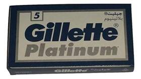 7 Oclock 781761544322 100 Gill Tte Platinum Double Edge Razor Blades Made In Russia