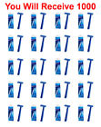 743755765410 Supermax Super Max Mens Disposable Razors Twin Blade