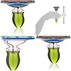 75003 Eshave Blade Shaving Razor Green Luxury Beauty 613443750038