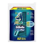 75019300 Gillette 52 Mens Sensor 2 Plus Disposable Razors With Powder Lubrastrip