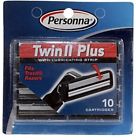 762301182020 Personna Twin Ii Plus Cartridges With Lubricating Strip