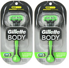 7702018348077 Gillette Body Razor For Men Blades Count Pack