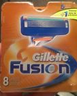 8 Blade Razor 047400156593 Gillette Fusion Free Authentic Cartridges Shipping