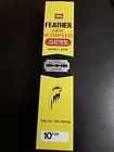 81-s Feather New Platinum Coated Double Edge Blade Packets