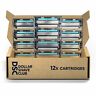 811346021662 Dollar Shave Club Blade Razor Refill Cartridges Silver