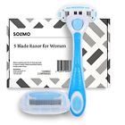 842379109287 Solimo Brand Razor For Women Handle Refills Womens