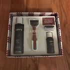 854620008737 Harrys Holiday Gift Set Blades Shave Gel Post