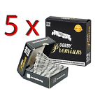 8690885205304 Derby Premium Blades Single Edge Razors Per Pack