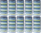 900576 Schick Razor Hydro Sense Energize Refill Blade Cartridge Lot Of