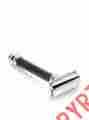 9038011 Merkur Double Edge Razor With Extra Long Handle Black New 4045284012659
