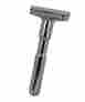 90701001 Dovo Merkur Razor Futur With Mirror Finish Chrome Plating