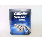 91004257 Gillette Sensor Excel Shaving Cartridges For Men New