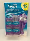91714012 Gillette Venus Comfort Glide Womens Razor Handle And Cartridges New