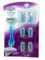 93005583 Schick Hydro Silk Razor With Curve Sensing Blades And Moisturizer 6 Refills 841058007043