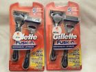 96319503 Gillette 2 Packs Of Fusion Disposable Razors 4 Total Fast Shipping 047400001268