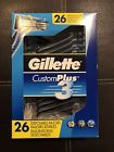97037967 Gillette Custom Plus Disposable Razors Count New And Sealed