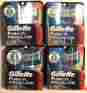 99889224 Gilette Fusion Proglide Razor Gillette 16 4 Packs Of Blades New Sealed