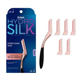 A.w.llc 705353641008 Schick Dermaplaning Wand And 6 Blades - Exfoliate Smooth Your Skin