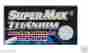Aa45 Titanium Supermax 500 Double Edge Barber Shaving Razor Blades Wholesale Bulk