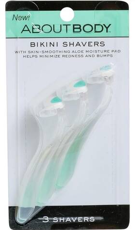 Nc65018 About Beauty Body Bikini Shavers - Gentle Razors For Shaving Trimming 9pk