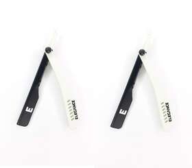 33274 Agiva Gel 2 Pack Razor Holder Elegance Straight Professional -white
