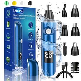 Zcb088 Aiefeya Nose Trimmer - Professional Painless Eyebrow And Facial Hair For Men