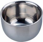 Akstore0125-1 Akstore Shaving Soap Cup Mug Bowl Mens Durable Shinning Stainless