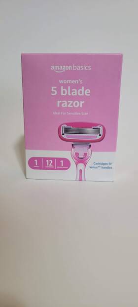 B08rp97dh2 Amazon Basics Womens 5 Blade Fits Razor For Women Handle And Venus Handles