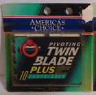 America S Choice Americas 10 Pivoting Twin Blade Plus Lubricating Strip Fits Atra 754807620359