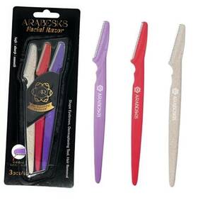Arabesks 198168793817 Dermaplaning Tool 3ct Dermaplane Face Razors For Women Eyebrow