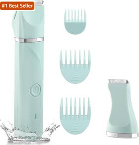 Areyzin 313036677611 Waterproof Bikini Trimmer Women Electric Razor For Pubic Hair Womens Foil Shave
