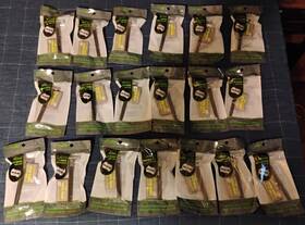Assured 195464200995 Lot Of 19 New Packs Safety Razors Each With Handle And 5 Double-edge Blades
