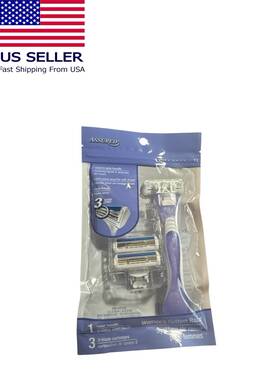 327754 Assured Women 3 Blade Razor With Cartridges